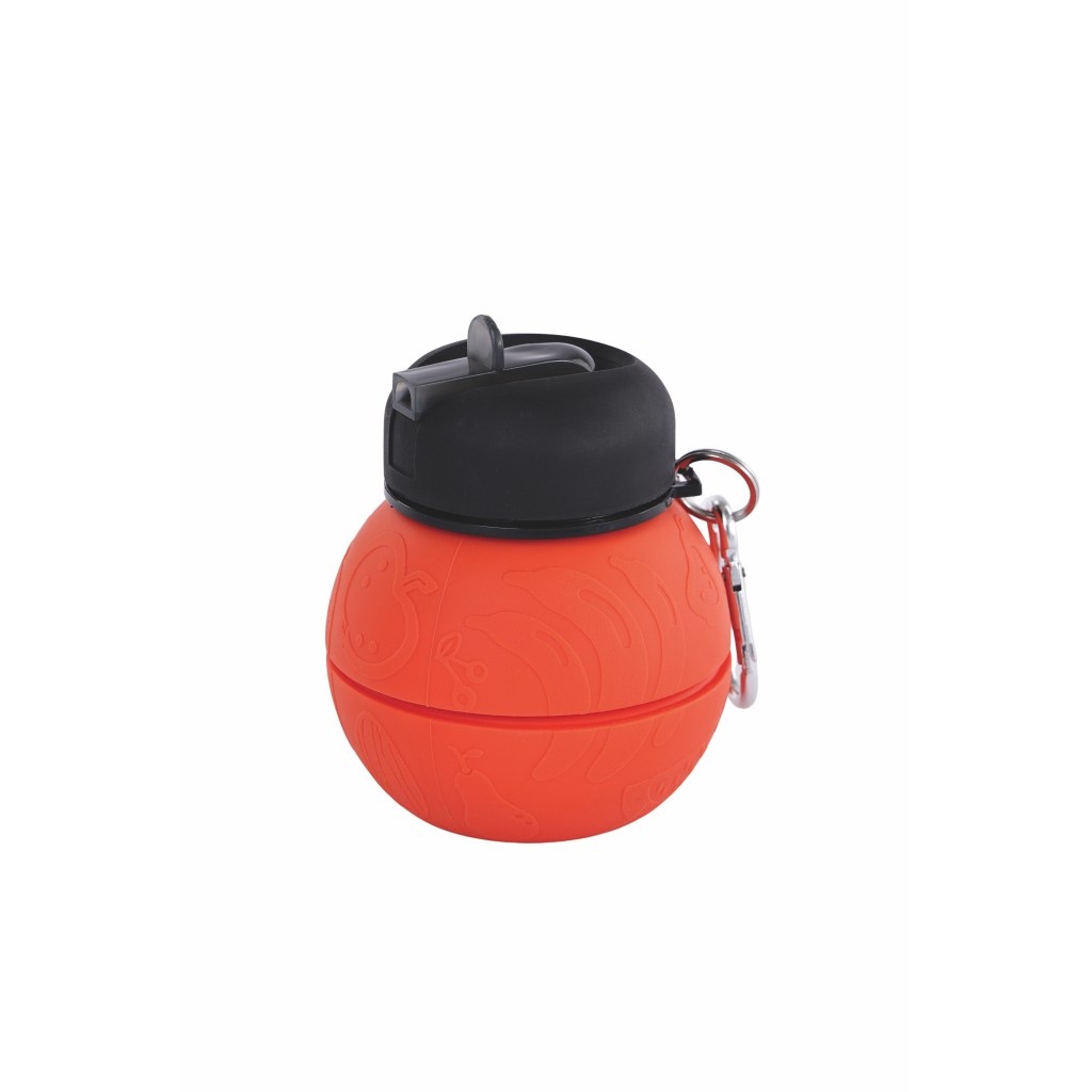 M-Pets On The Road Köpekler İçin Katlanır Seyahat Su Kabı 550ml (Turuncu)