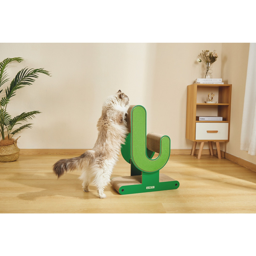 M-Pets Kaktüs Şeklinde Kedi Tırmalama Kartonu 44x23,4x57,6cm