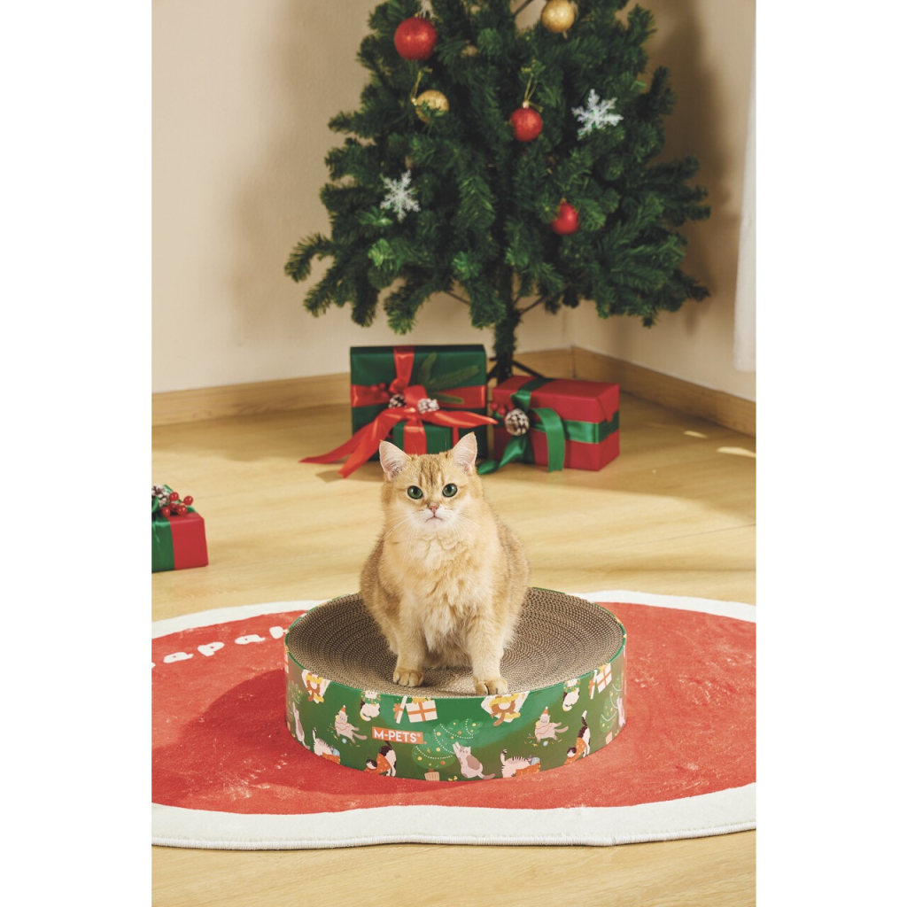 M-Pets Christmas Frosty Mix Kedi Tırmalama Kartonu 41x10cm