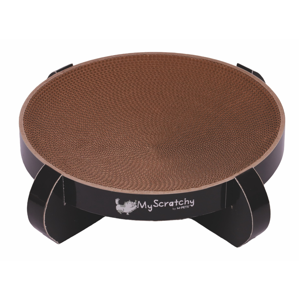 M-Pets My Scratchy Cleveland Kedi Tırmalama Kartonu 35cm (Siyah)