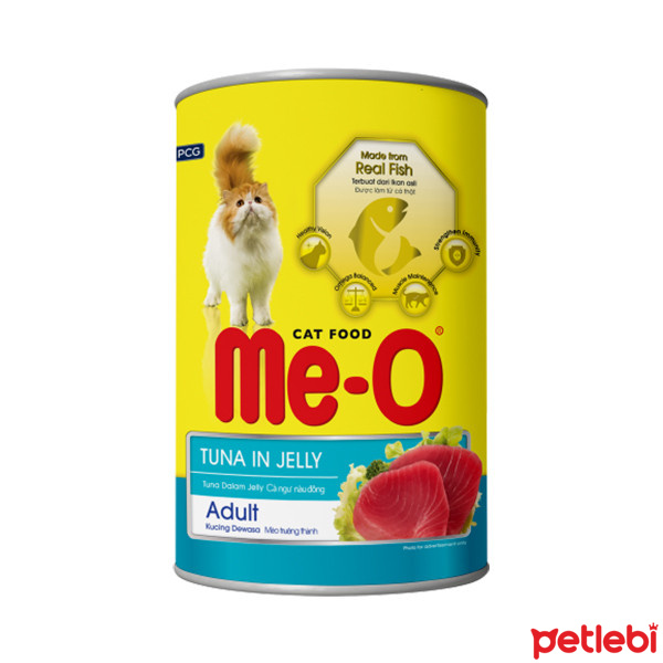 Me-O Jöle İçinde Ton Balıklı Yetişkin Kedi Konservesi 400gr