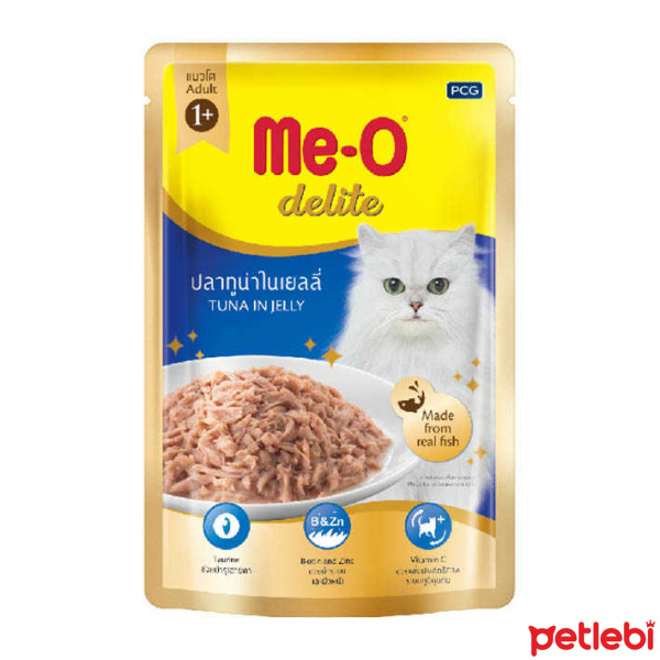 Me-O Delite Pouch Ton Balıklı Yetişkin Kedi Konservesi 70gr