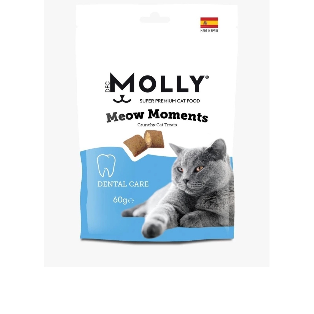 Molly Meow Moments Dental Care Diş Bakımı İçin Kedi Ödül Maması 60gr