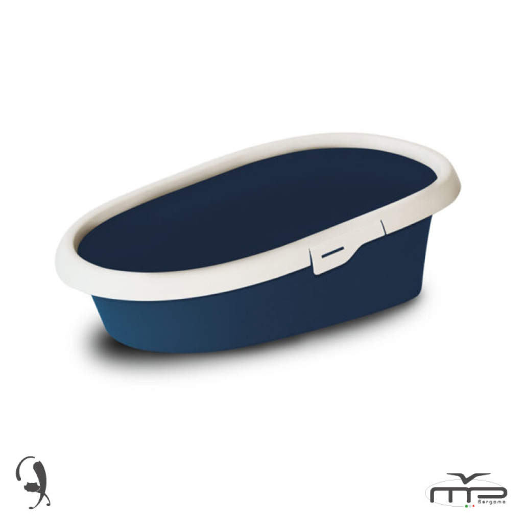 Mp Bergamo Minou Mini Açık Kedi Tuvaleti 43x30x14cm (Karışık Renkli)