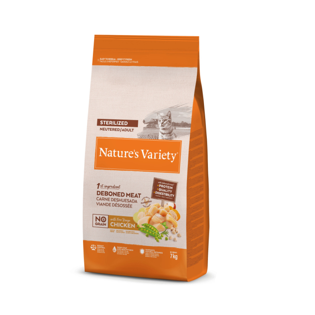 Nature's Variety Selected Tavuk Etli Tahılsız Kısırlaştırılmış Kedi Maması 7kg