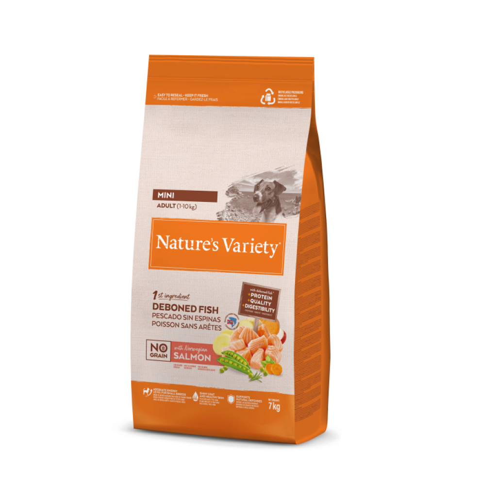 Nature's Variety Original Somonlu Tahılsız Küçük Irk Yetişkin Köpek Maması 7kg