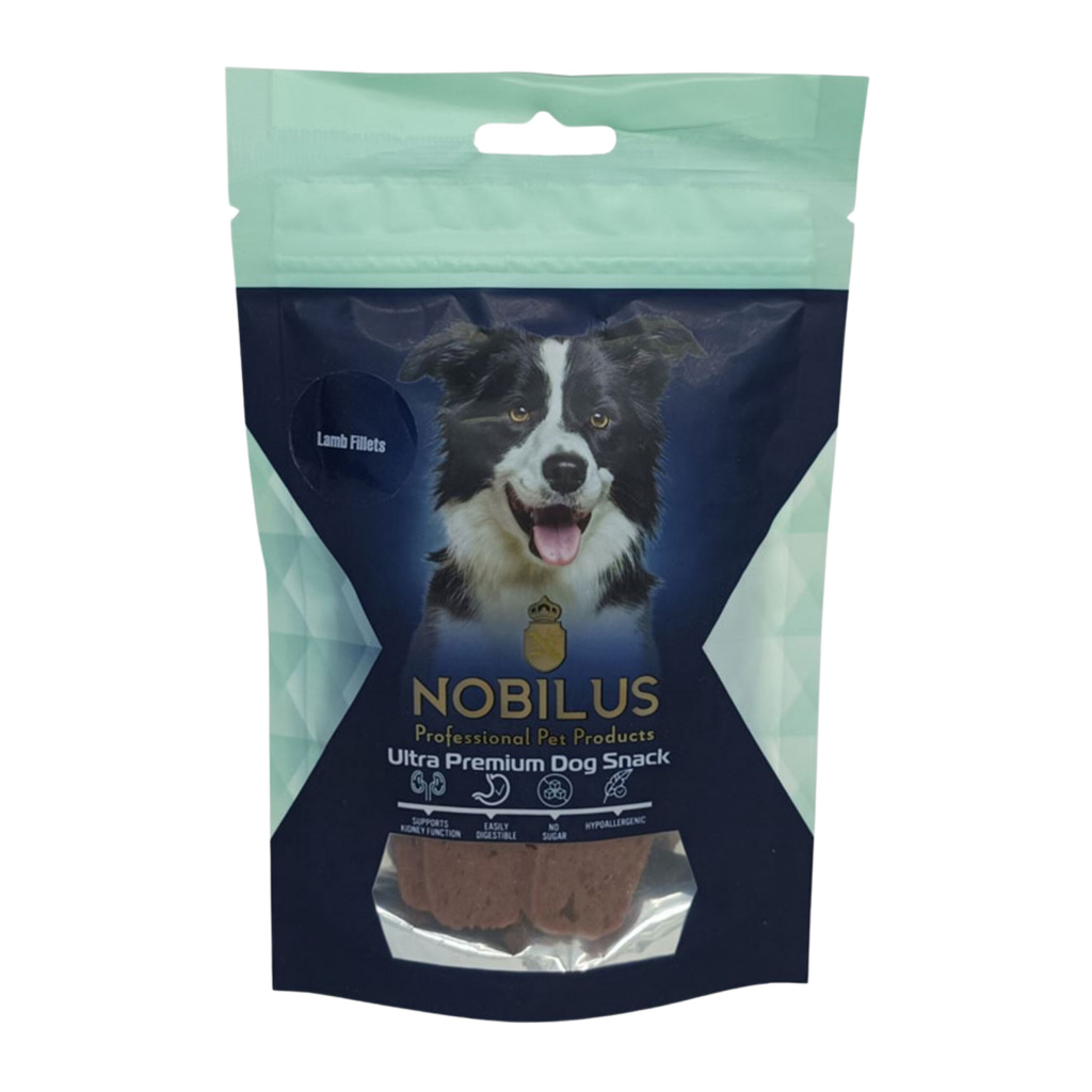 NOBILUS Kuzu Etli Fileto Köpek Ödül Maması 80gr