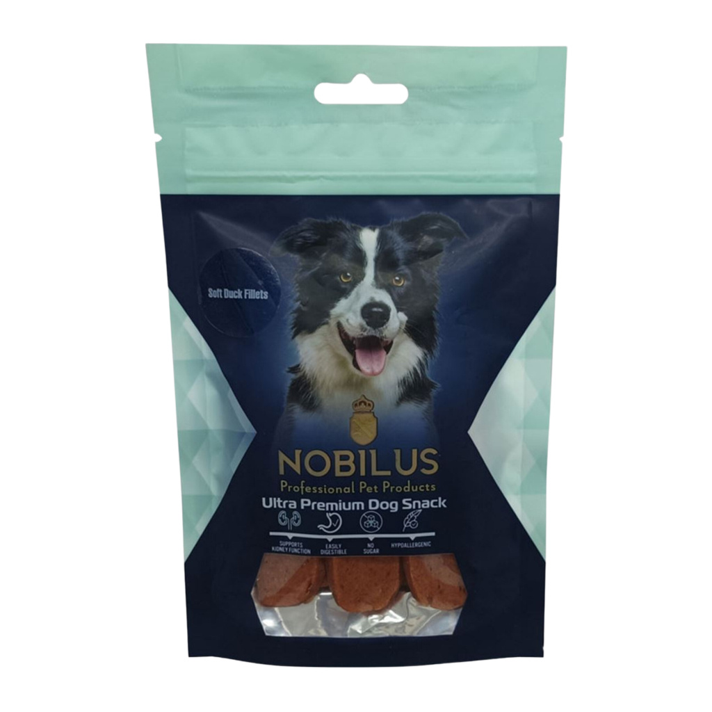 NOBILUS Ördek Etli Fileto Köpek Ödül Maması 80gr