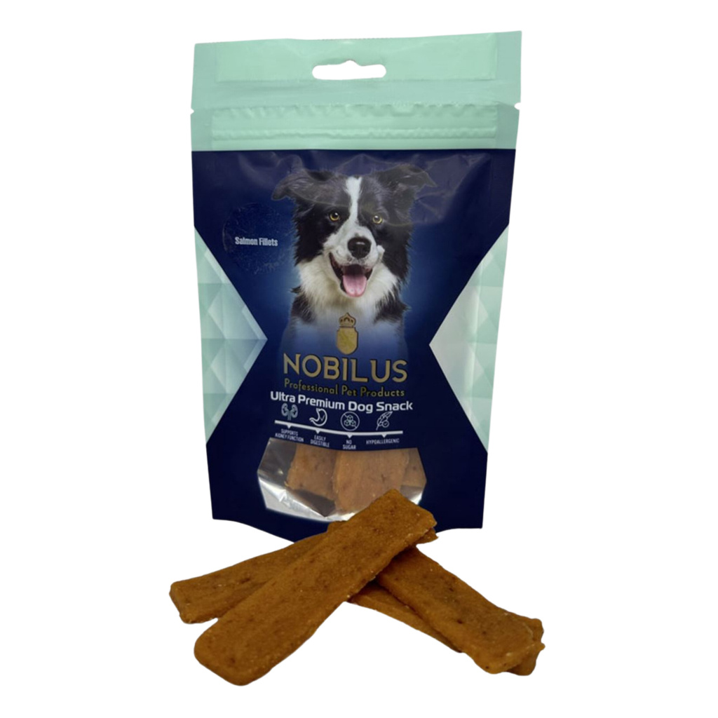 NOBILUS Somonlu Fileto Köpek Ödül Maması 80gr
