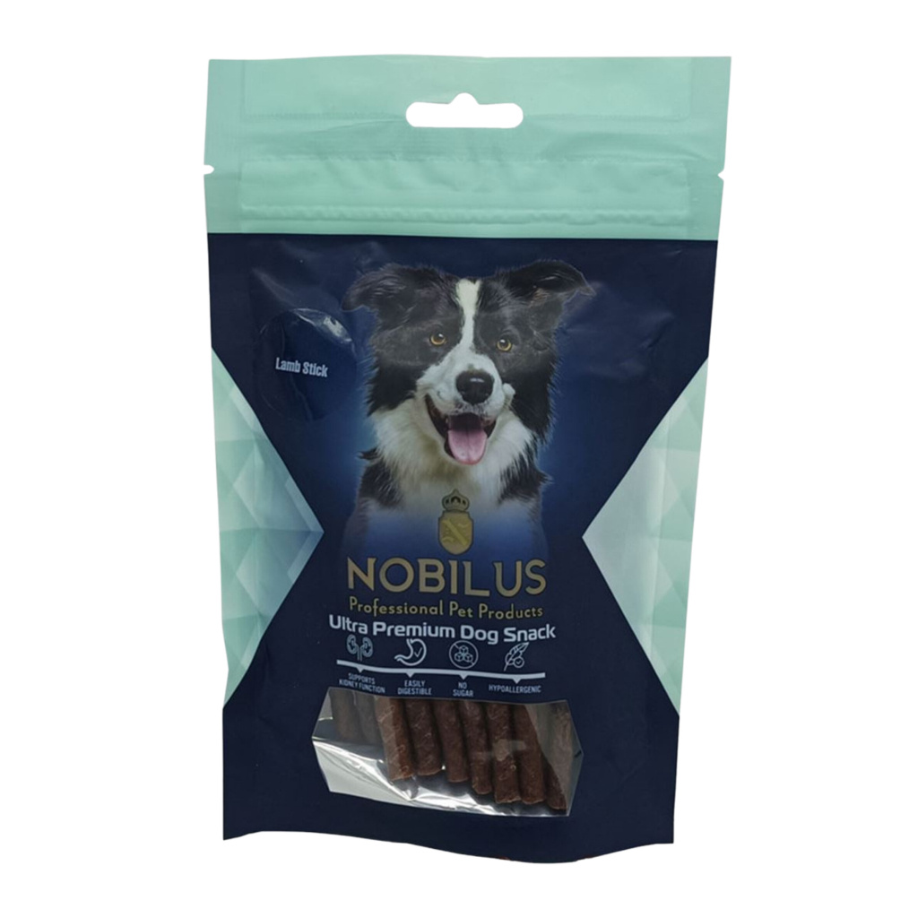 NOBILUS Kuzu Etli Köpek Ödül Çubuğu 80gr