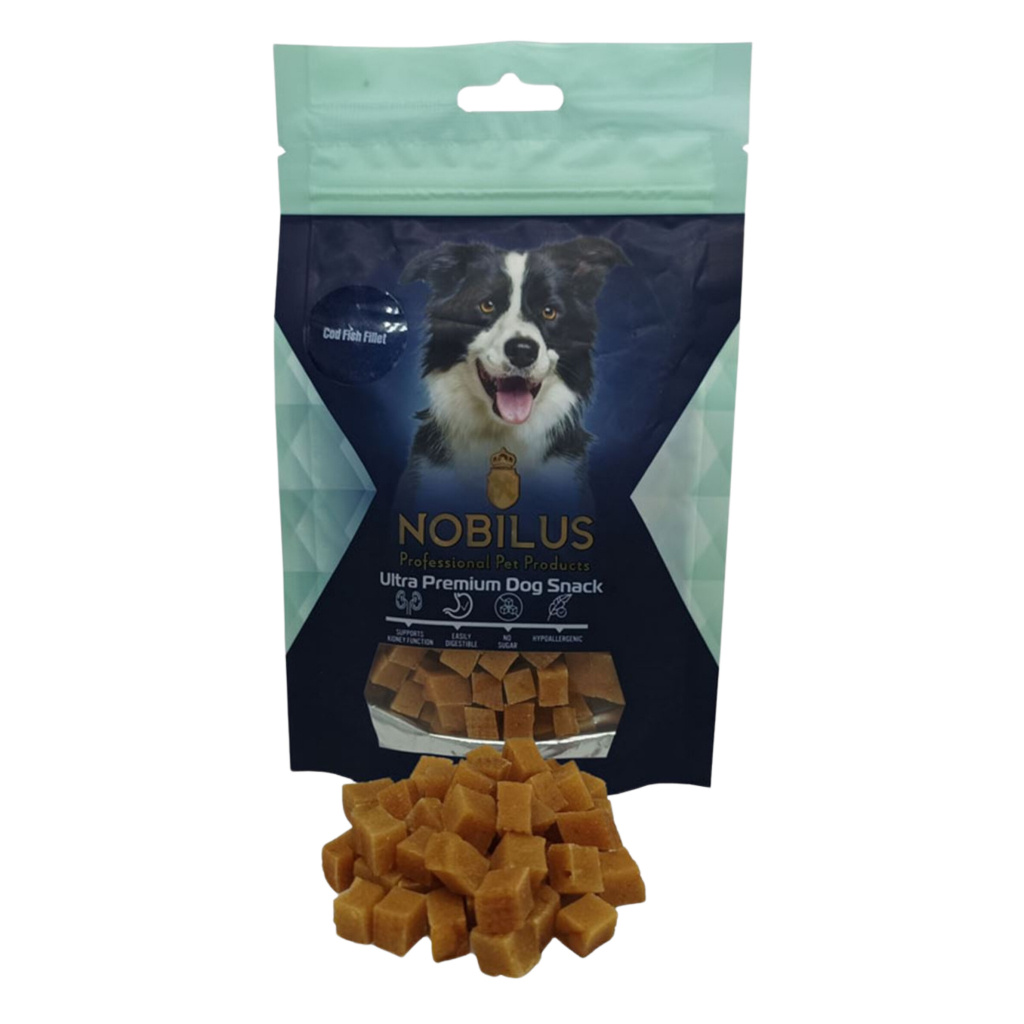NOBILUS Morina Balıklı Taneli Köpek Ödül Maması 80gr