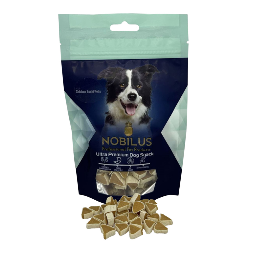 NOBILUS Tavuklu Suşi Köpek Ödül Maması 80gr