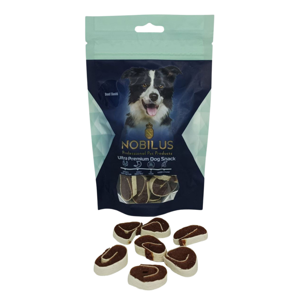 NOBILUS Sığır Etli Suşi Köpek Ödül Maması 80gr
