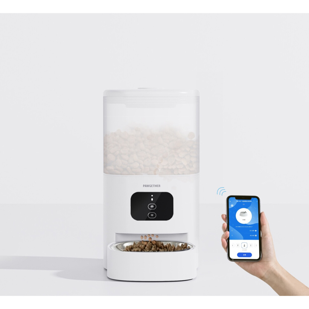 Pawgether F2S Kedi ve Köpekler İçin Wifi Bağlantılı Otomatik Mama Kabı 4000ml