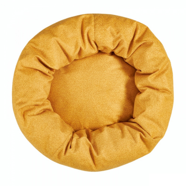 Pet Comfort Hotel Nidus 06 Küçük Irk Köpek ve Kedi Yatağı 50cm (Sarı) [S]