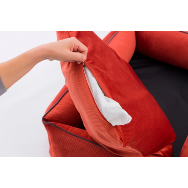Pet Comfort Golf Vita 02 Kedi ve Köpek Yatağı 45x55cm (Kırmızı) [XS]
