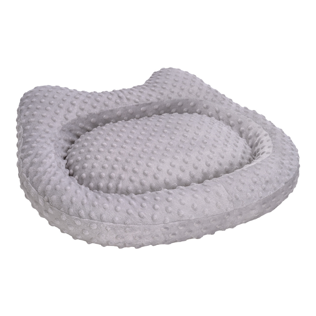 Pet Comfort Kitty Ortopedik Kedi Yatağı 60x55cm (Gri)