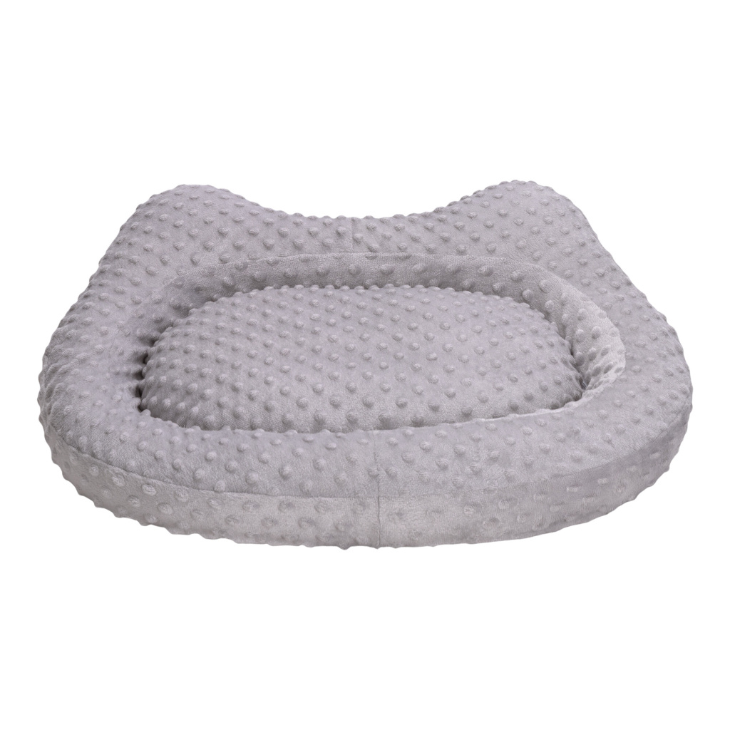 Pet Comfort Kitty Ortopedik Kedi Yatağı 60x55cm (Gri)