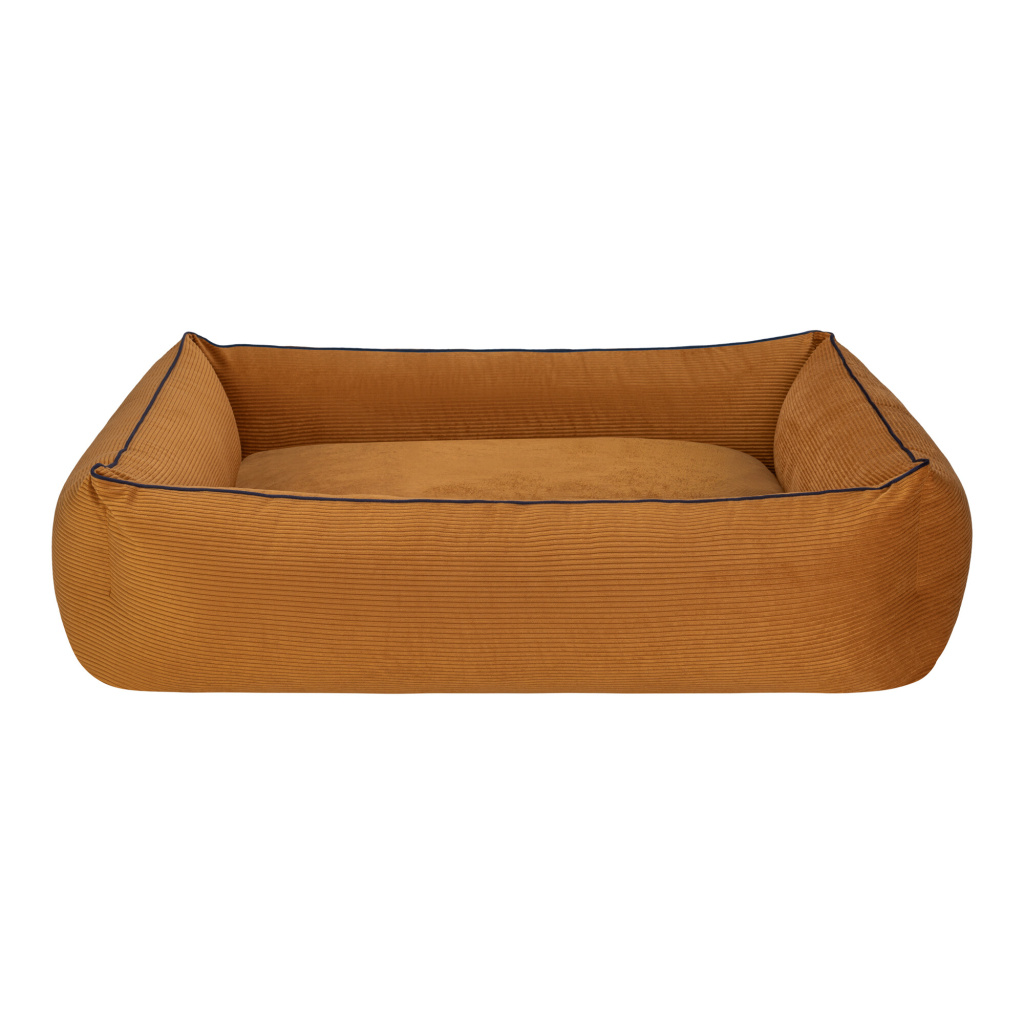 Pet Comfort Golf Köpek Yatağı 105x80cm (Koyu Sarı) [L]