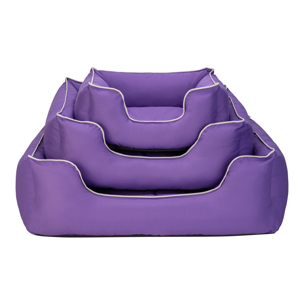 Pet Comfort Alpha Köpek Yatağı 105x85cm (Mor) [L]
