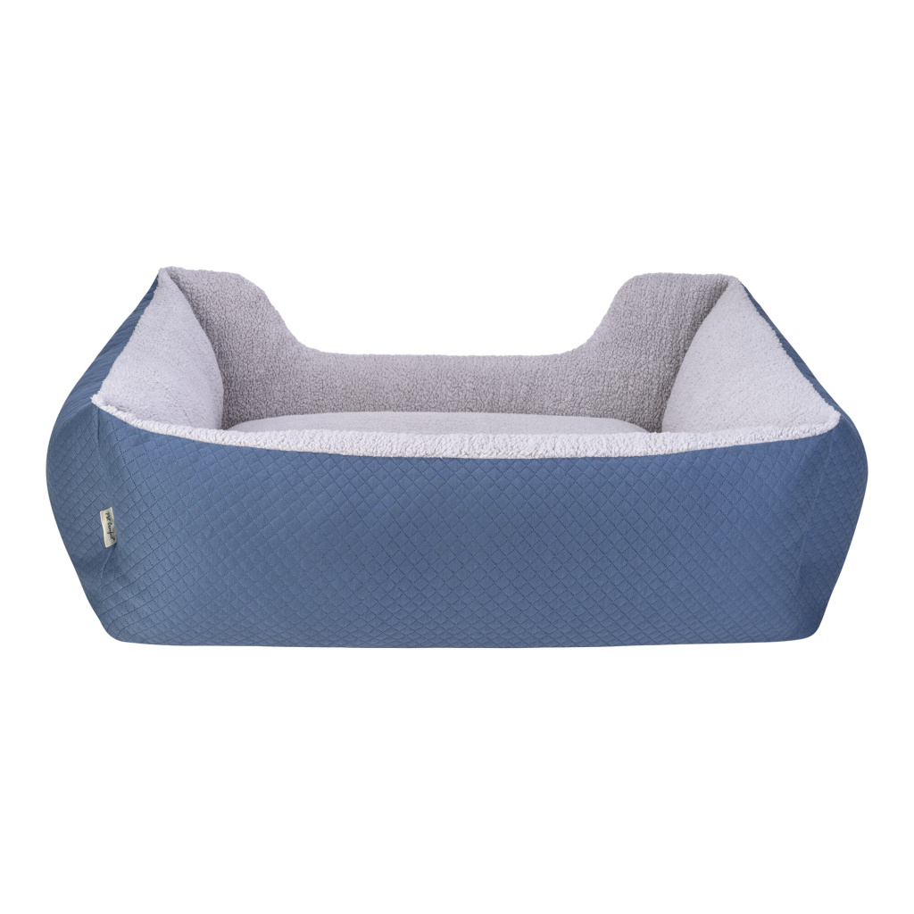 Pet Comfort Echo Peluş Köpek Yatağı 105x80cm (Mavi) [L]