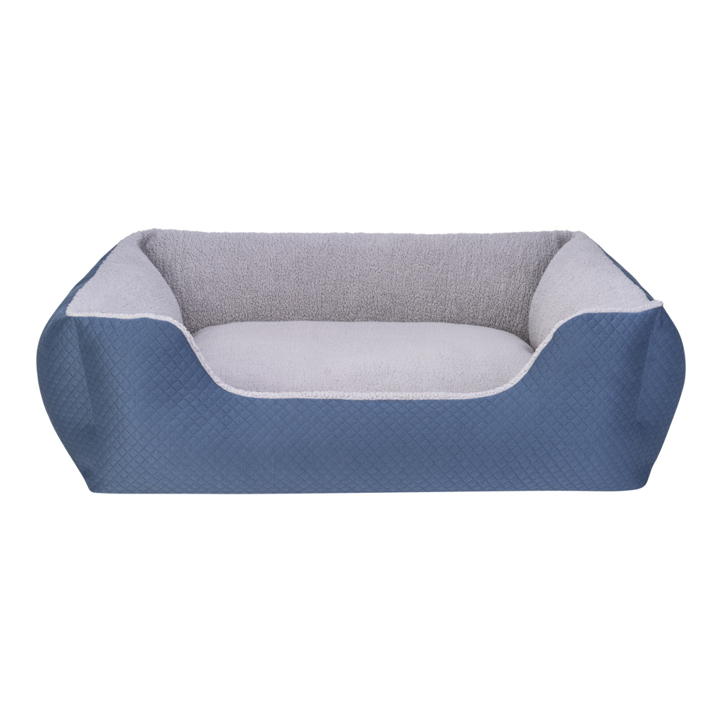 Pet Comfort Echo Peluş Köpek Yatağı 105x80cm (Mavi) [L]