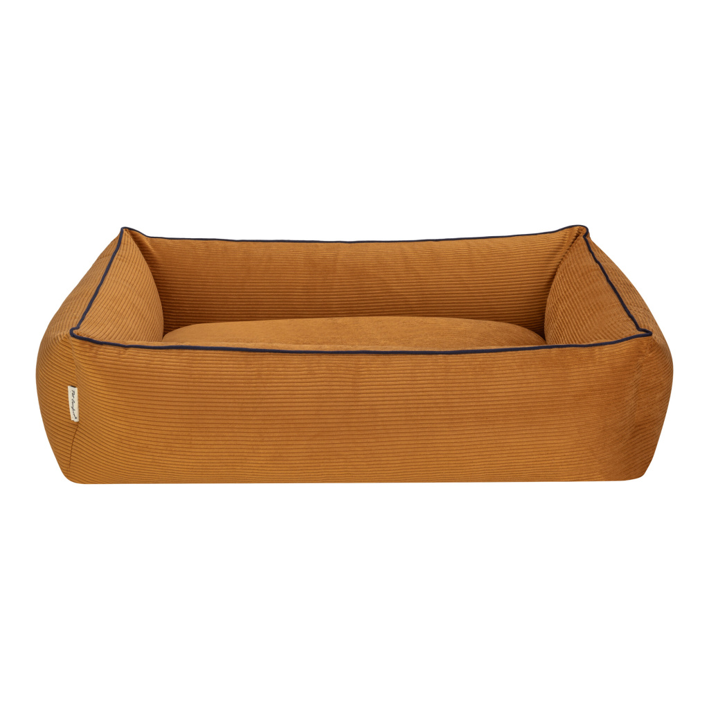 Pet Comfort Golf Köpek Yatağı 90x70cm (Koyu Sarı) [M]