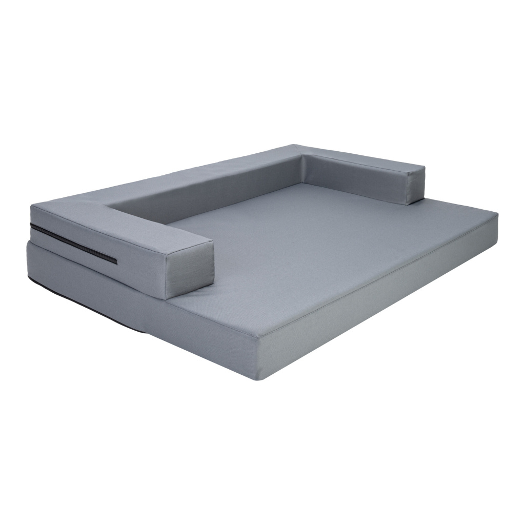 Pet Comfort Gloria Sofa Ortopedik Su Geçirmez Köpek Yatağı 90x65x8cm (Gri)