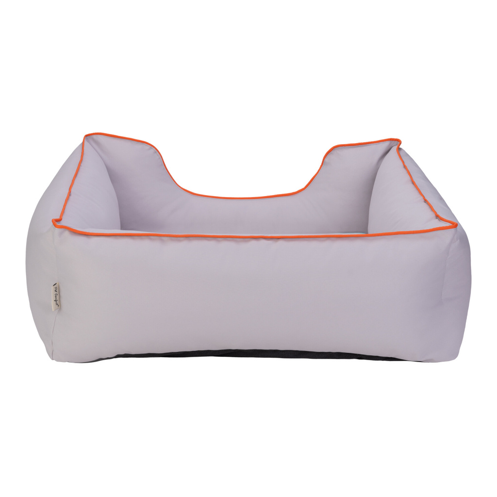 Pet Comfort Alpha Köpek Yatağı 80x65cm (Açık Gri) [M]