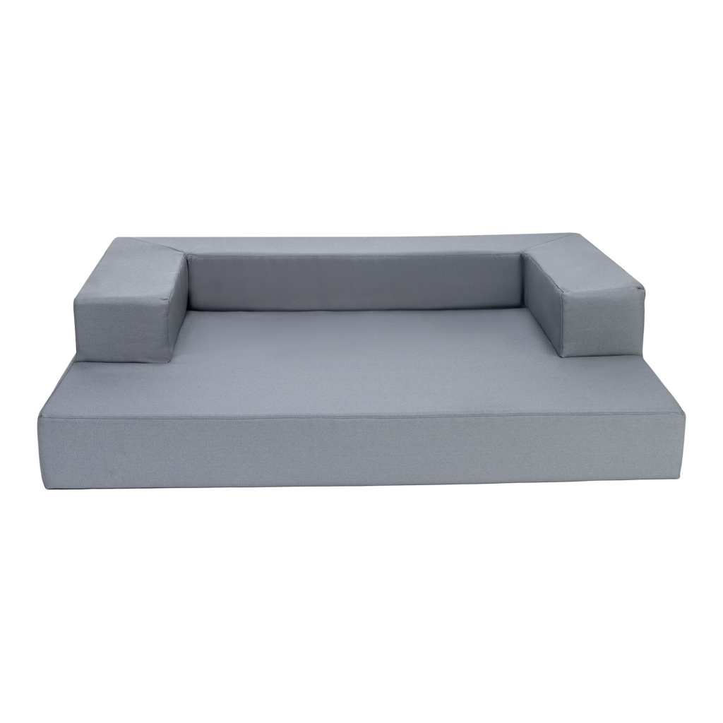 Pet Comfort Gloria Sofa Su Geçirmez Ortopedik Köpek Yatağı 70x53x8cm (Gri)