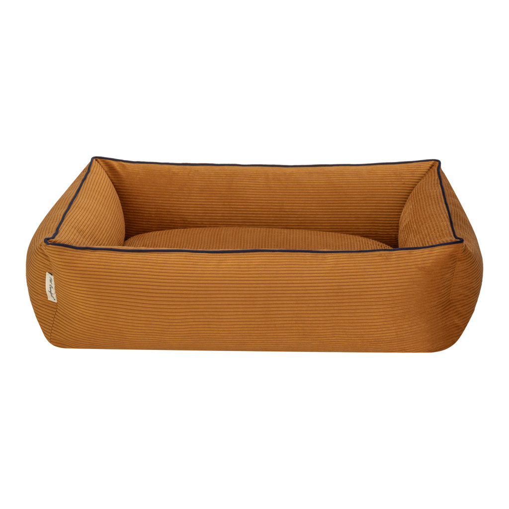 Pet Comfort Golf Kedi ve Köpek Yatağı 75x60cm (Koyu Sarı) [S]