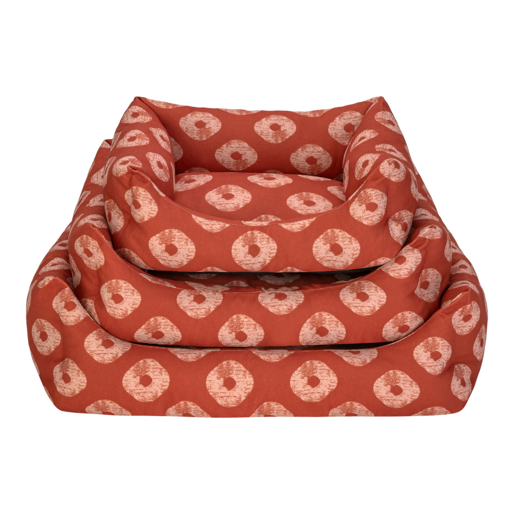 Pet Comfort Uniform Kiss Köpek Yatağı 70x60cm (Kırmızı) [L]