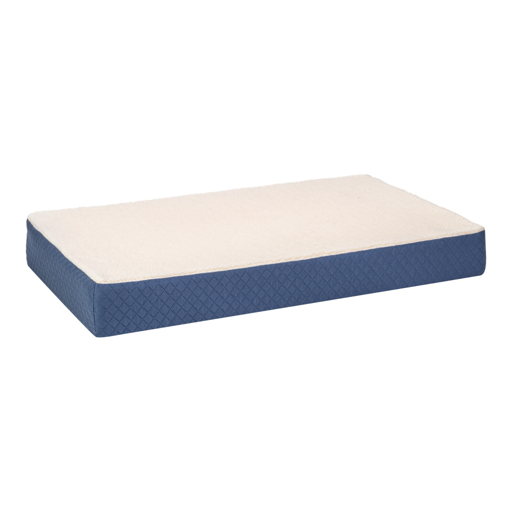 Pet Comfort Lima Ortopedik Peluş Köpek Yatağı 70x40x9cm (Ekru) [S]