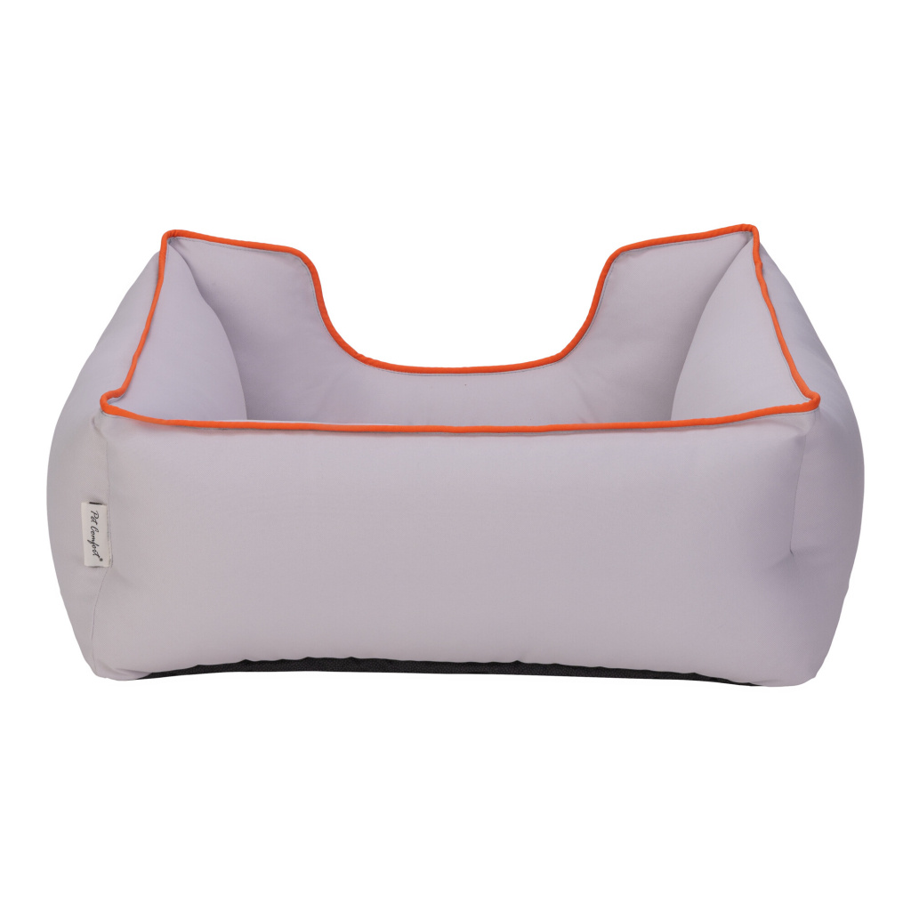 Pet Comfort Alpha Köpek Yatağı 60x50cm (Açık Gri) [S]