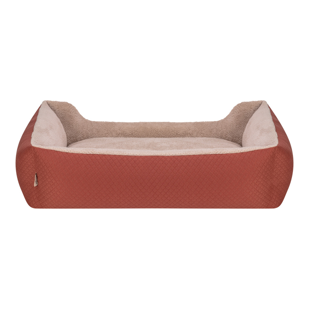 Pet Comfort Bravo Duo Peluş Köpek Yatağı 105x80cm (Tarçın) [XL]