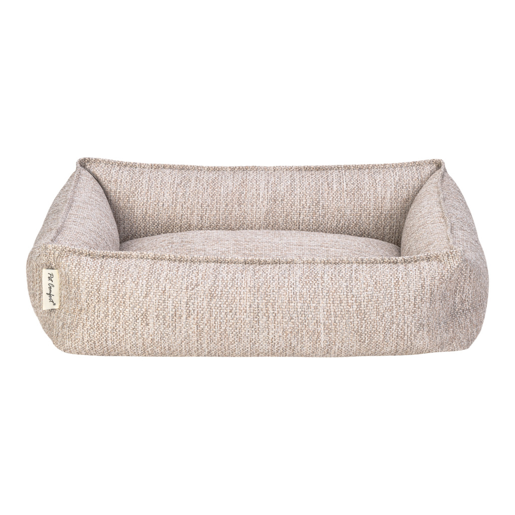 Pet Comfort Golf Kedi ve Köpek Yatağı 55x45cm (Açık Gri) [XS]