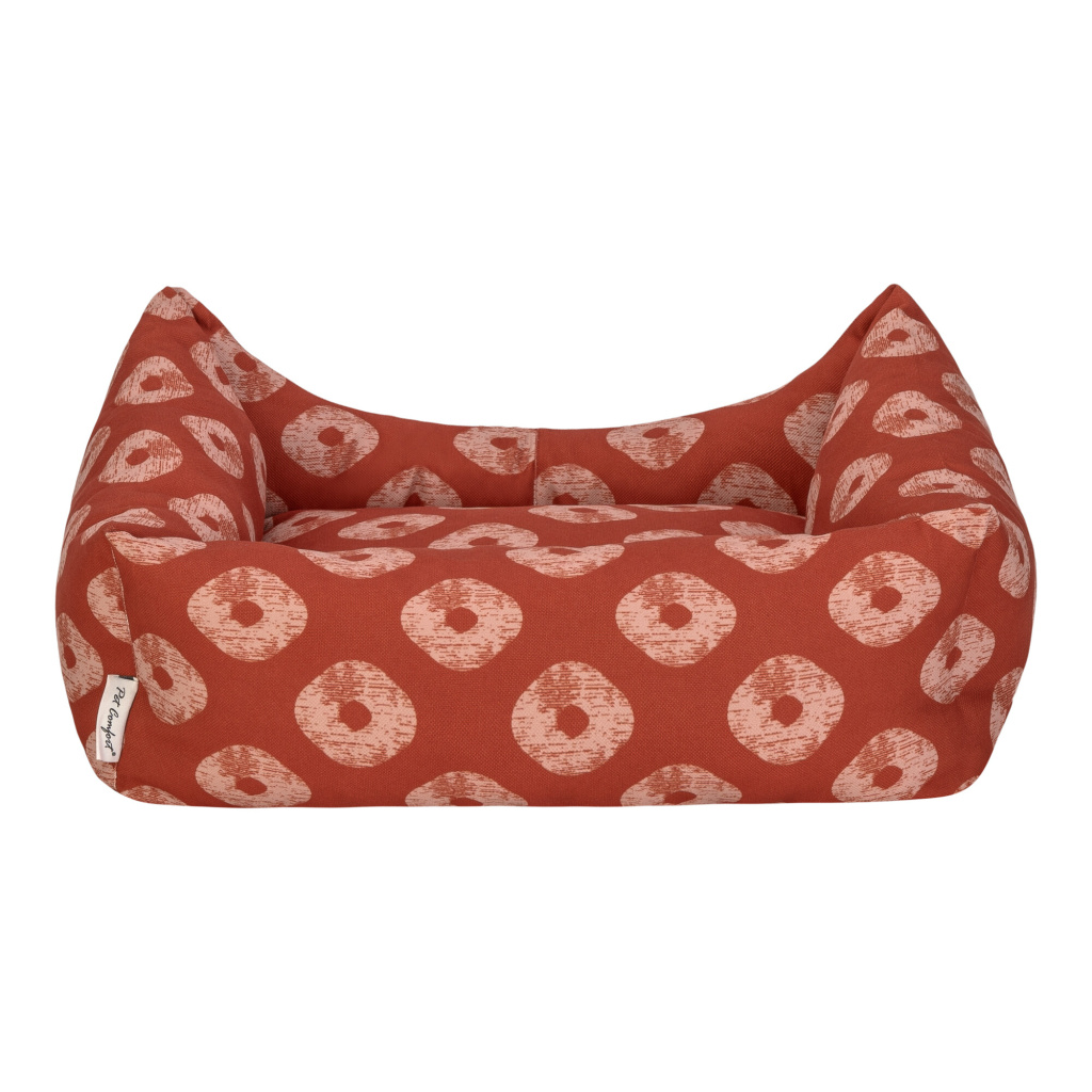 Pet Comfort Uniform Kiss Kedi ve Köpek Yatağı 60x50cm (Kırmızı) [M]