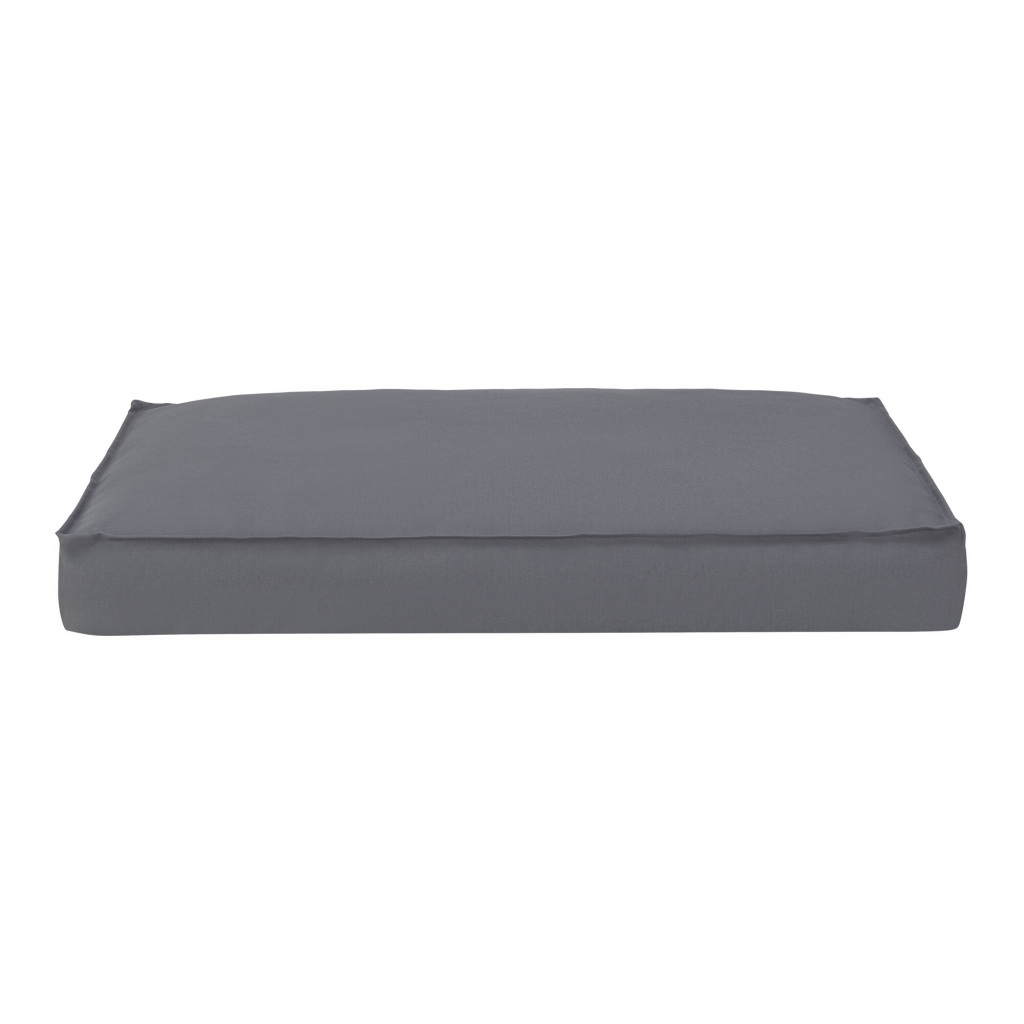 Pet Comfort Lima Su Geçirmez Köpek Yatağı 70x40cm (Gri) [S]