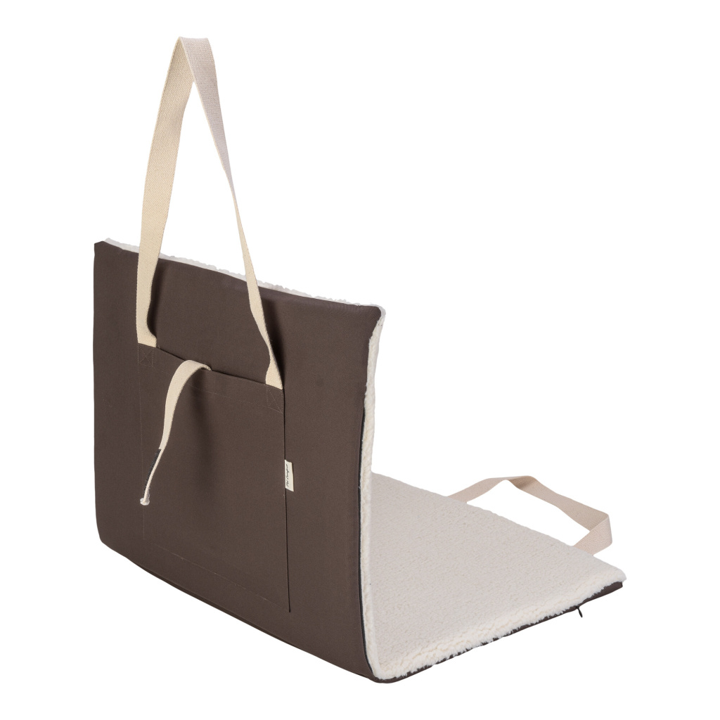 Pet Comfort Zen Taşınabilir Köpek Yatağı 102x67x2cm (Kahverengi)