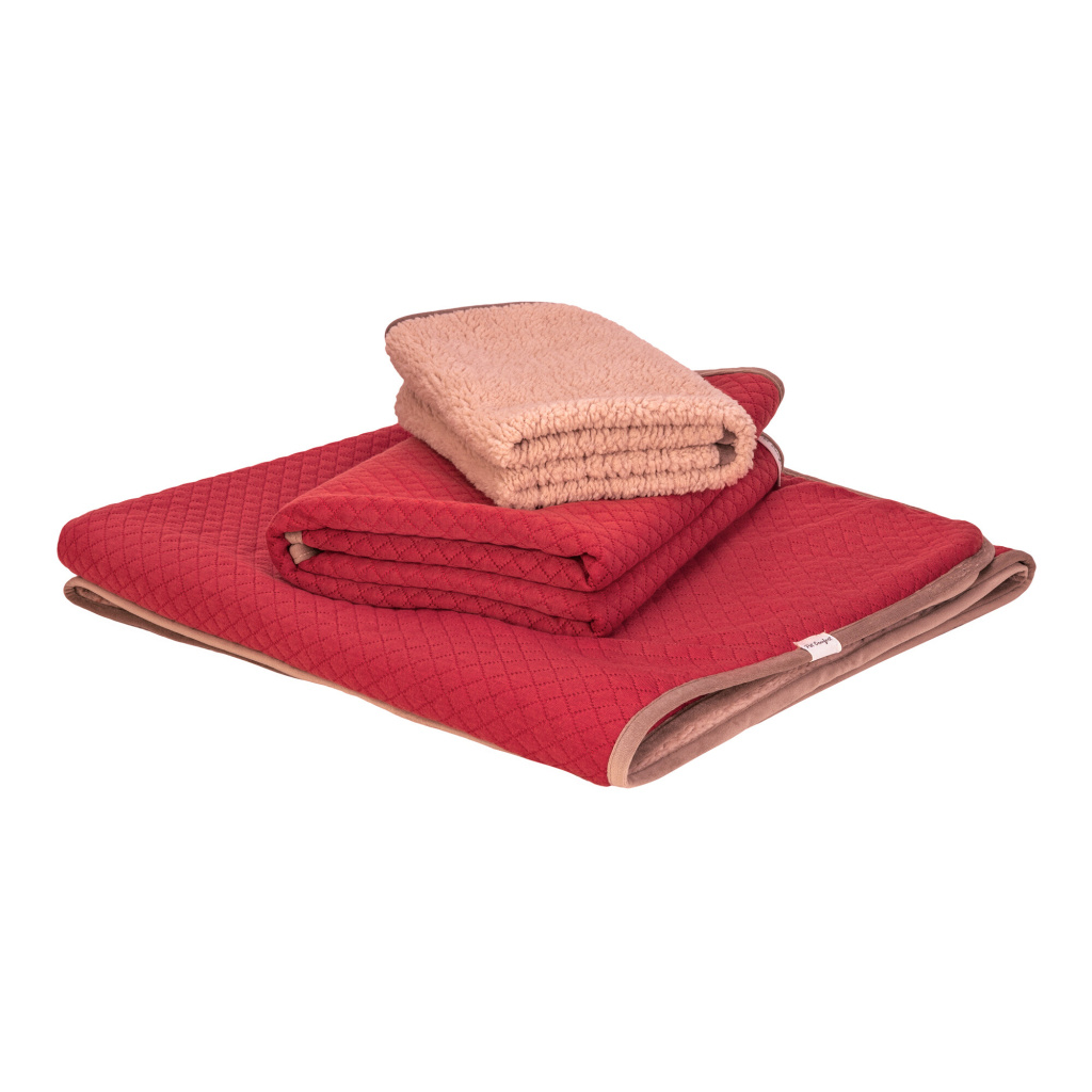 Pet Comfort Lodix Mirinda Köpek Battaniyesi 100x150cm (Kırmızı) [L]