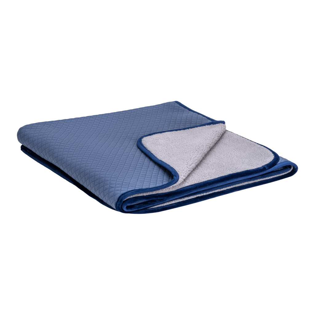 Pet Comfort Lodix Mirinda Köpek Battaniyesi 100x150cm (Mavi) [L]