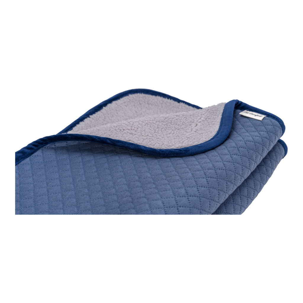 Pet Comfort Lodix Mirinda Köpek Battaniyesi 70x100cm (Mavi) [M]