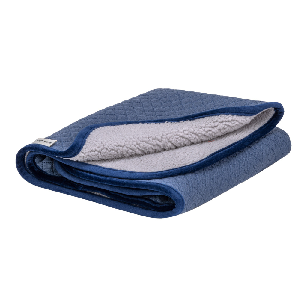 Pet Comfort Lodix Mirinda Kedi ve Köpek Battaniyesi 50x70cm (Mavi) [S]