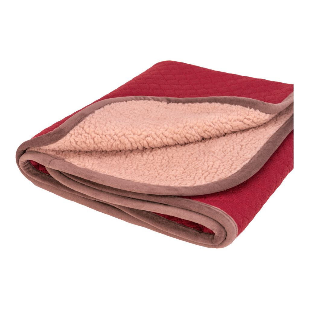 Pet Comfort Lodix Mirinda Kedi ve Köpek Battaniyesi 50x70cm (Kırmızı) [S]