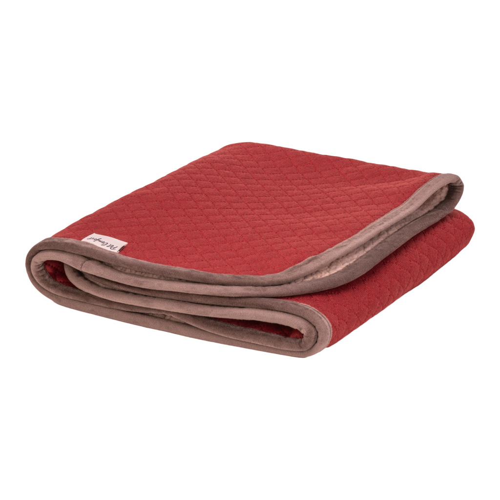 Pet Comfort Lodix Mirinda Kedi ve Köpek Battaniyesi 50x70cm (Kırmızı) [S]