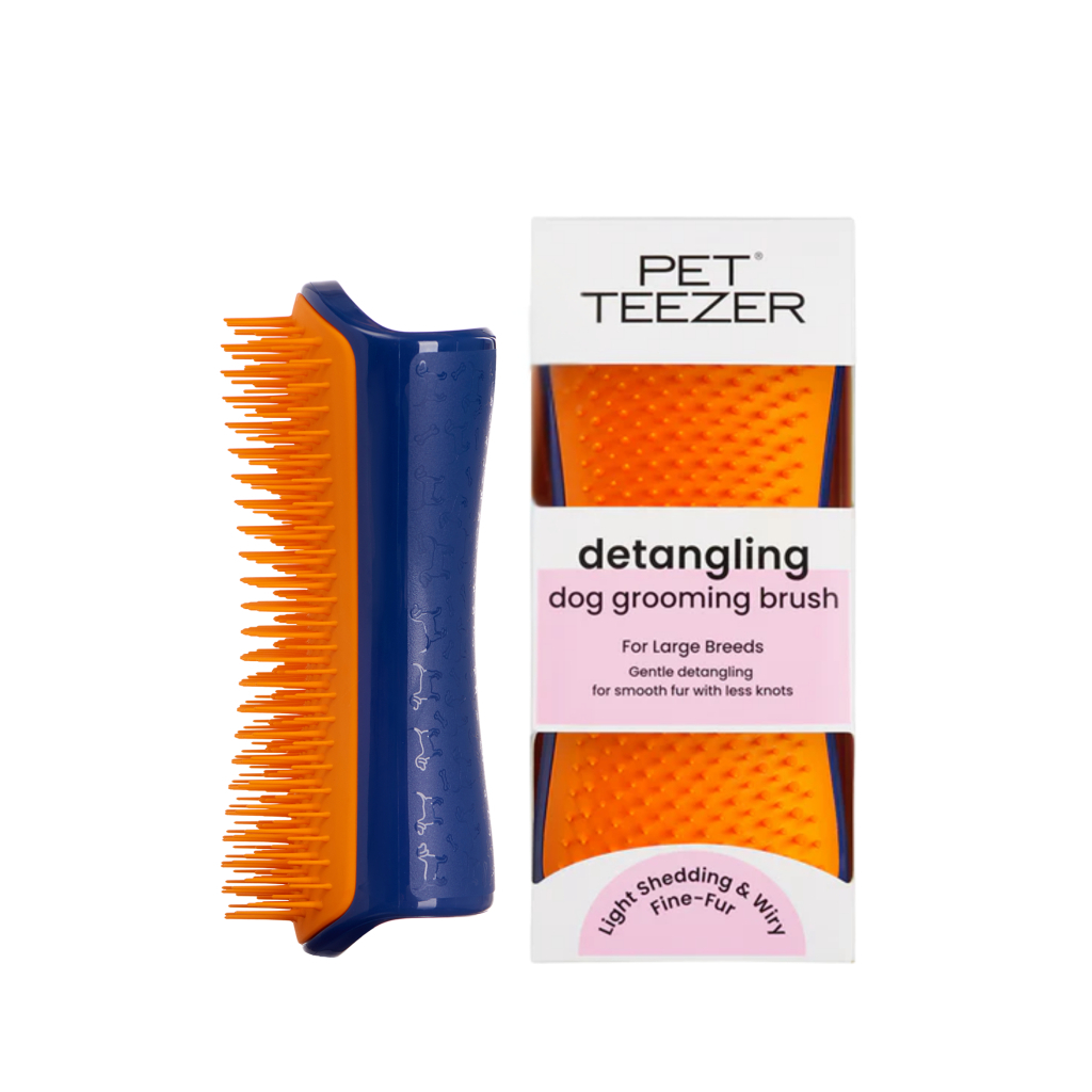 PET TEEZER Detangling Dolaşık Açıcı Büyük Irk Köpek Bakım Fırçası 14,7x6,4cm