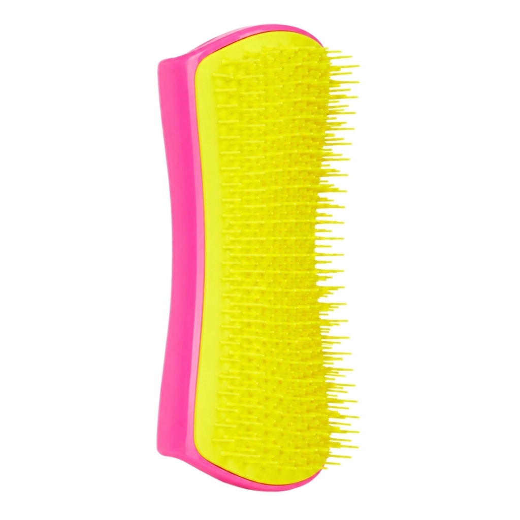 PET TEEZER Detangling Dolaşık Açıcı Büyük Irk Köpek Bakım Fırçası 14,7x6,4cm (Sarı)
