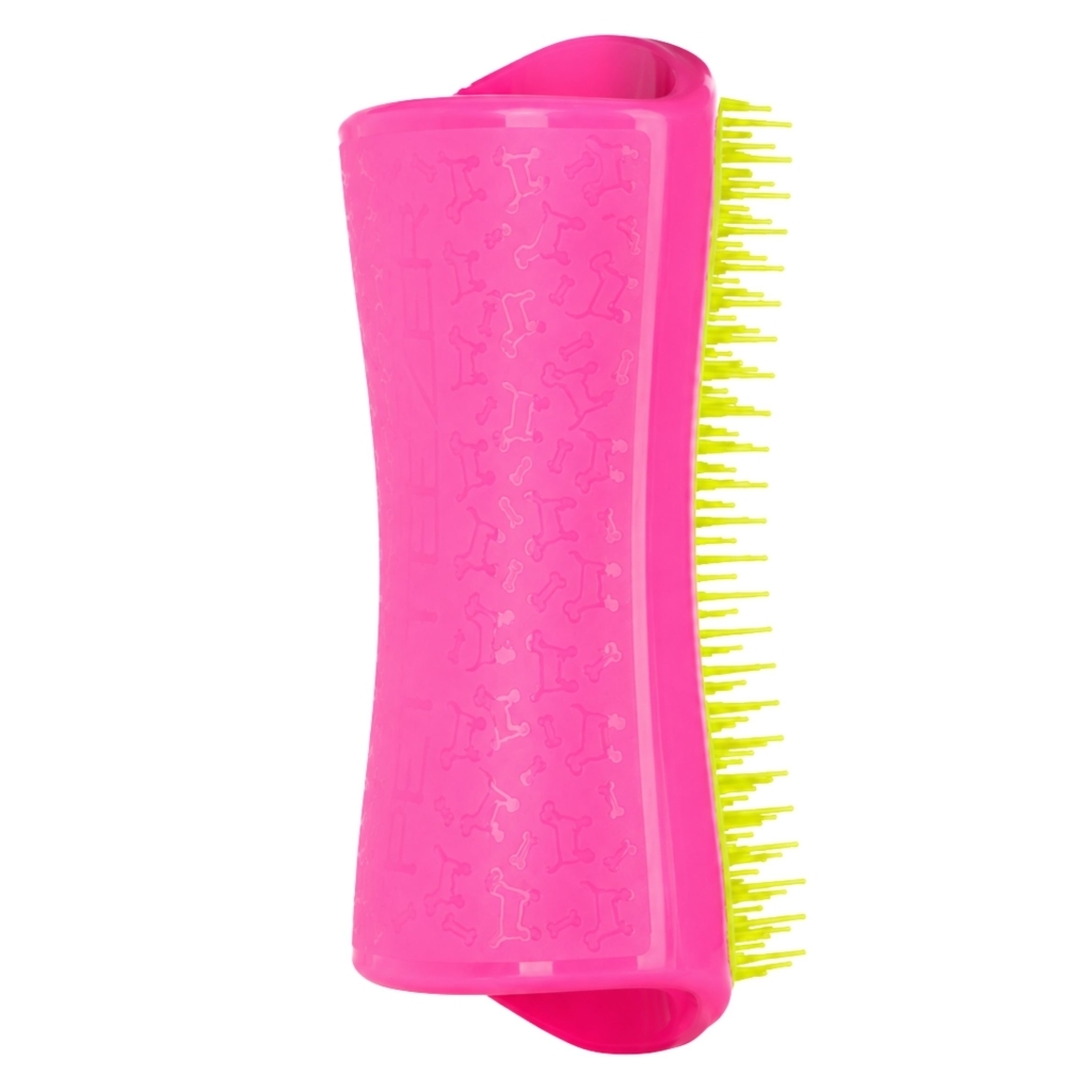 PET TEEZER Detangling Dolaşık Açıcı Büyük Irk Köpek Bakım Fırçası 14,7x6,4cm (Sarı)