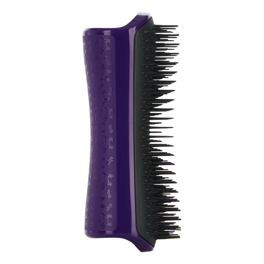 PET TEEZER De-Shedding Tüy Toplayıcı Büyük Irk Köpek Bakım Fırçası 14,7x6,4cm (Siyah)