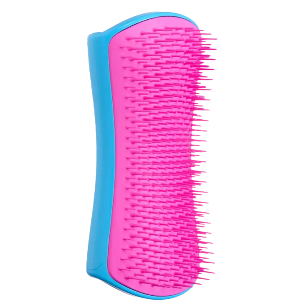 PET TEEZER De-Shedding Tüy Toplayıcı Büyük Irk Köpek Bakım Fırçası 14,7x6,4cm (Pembe)
